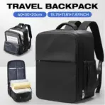 Cabin Airplane Travel Backpack 40x30x20, Hand Luggage Cabin Backpack Wizzair 40x30x20 Carry-Ons Men Women 15.6 inch Laptop Bags - Image 9