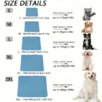 Dog Cooling Mat Summer Pet Cold Bed Extra Large For Small Big Dogs Pet Accessories Cat Durable Blanket Sofa Cat Ice Pad Blanket - Image 2
