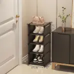 Multiple Layers Shoe Organizer Use At the Door Shoe Rack Organizer Nonwovenfabric Rack Stackable Shelf Adjustable Saving Space - Image 6