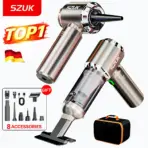 SZUK 2026 New Mini Car Vacuum Cleaner 985000Pa Wireless Vacuum Cleaner Powerful Suction Handheld Portable Vacuum Cleaner For Car