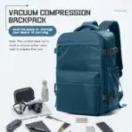 Ryanair Backpack Travel Cabin Airplane Backpack, Air Vacuum Compression Backpack, Women Men Backpack Business Laptop Bag Handbag - Image 7