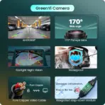 GreenYi 170° 1080P AHD Vehicle Rear View Camera for VW Volkswagen Golf Passat B7 B6 Tiguan Jetta MK6 Audi A3 A4 A5 Q5 A6 B6 car - Image 2