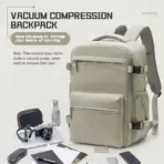 Ryanair Backpack Travel Cabin Airplane Backpack, Air Vacuum Compression Backpack, Women Men Backpack Business Laptop Bag Handbag - Image 8