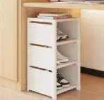 Multiple Layers Shoe Organizer Use At the Door Shoe Rack Organizer Nonwovenfabric Rack Stackable Shelf Adjustable Saving Space - Image 5