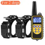 Electric Dog Training Collar Waterproof Dog Bark Collar Pet With Remote Control Rechargeable Anti Barking Device All Size Dogs - Image 13