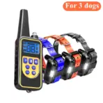Electric Dog Training Collar Waterproof Dog Bark Collar Pet With Remote Control Rechargeable Anti Barking Device All Size Dogs - Image 11