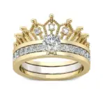 Exquisite Crown Detachable Rings for Teen Girls Jewelry for Women Trendy Jewelry Accessories for Women's Jewelry Couple Ring - Image 2