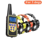 Electric Dog Training Collar Waterproof Dog Bark Collar Pet With Remote Control Rechargeable Anti Barking Device All Size Dogs - Image 14