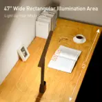 Baseus LED Desk Lamp Eye Protection Study Dimmable Office Light Foldable Table Lamp Smart Adaptive Brightness Bedside Read Lamp - Image 4