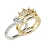 Exquisite Crown Detachable Rings for Teen Girls Jewelry for Women Trendy Jewelry Accessories for Women's Jewelry Couple Ring - Image 4