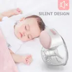 2/1pcs BB-P1 Wearable Breast Pump Hands Free Electric Portable Wearable Breast Pumps BPA-free Breastfeeding Milk Collector - Image 3