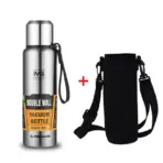 UPORS Large Capacity Stainless Steel Thermos Portable Vacuum Flask Insulated Tumbler with Rope Thermo Bottle 500/700/1000/1500ml - Image 9