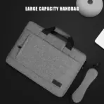 Laptop Bag Sleeve Case Shoulder Handbag For M3 M4 14 15 15.6 17 Inch Macbook Air Pro 13.3 Huawei Asus Dell Notebook Briefcases - Image 4