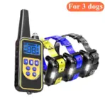 Electric Dog Training Collar Waterproof Dog Bark Collar Pet With Remote Control Rechargeable Anti Barking Device All Size Dogs - Image 8