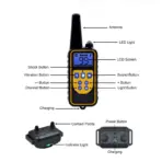 Electric Dog Training Collar Waterproof Dog Bark Collar Pet With Remote Control Rechargeable Anti Barking Device All Size Dogs - Image 5