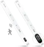 WILLED Under Cabinet Lights Rechargeable Battery Display 60 LED Touch Light Bar Motion Sensor Light Closet Light Night Lights - Image 8