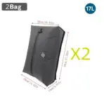 17L Vacuum Compression Bag with Air Pump Reusable Clothing Storage Bag Travel Compression Backpack Luggage Bag - Image 7