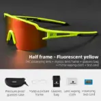 ROCKBROS Bicycle Glasses with Myopia Frame Polarized Len Bike Eyewear Goggles UV400 Outdoor Sports MTB Road Cycling Sunglasses - Image 7