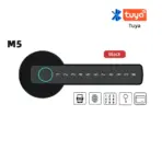 HTMCKM5 Smart Fingerprint Door Lock - Digital Electronic Lock with Password Key IC Card Tuya BLE Smartlife APP Unlock - Image 7