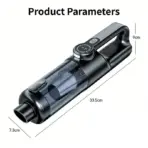 Household/Car Portable 17000pa Large Suction Vacuum Cleaner, High-Power Convenient Handheld Car Vacuum Cleaner - Image 5