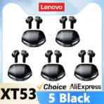 2026 Lenovo XT53 Bluetooth 5.4 Earphones LED Power Display Gaming Headphones Waterproof Anti-sweat GM2 Upgraded Wireless Earbud - Image 11