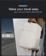 New Business Backpack - Fits 14"/15" Laptops, Great for Short Trips. Colorful, Cabin-Approved. Unisex, Stylish & Practical - Image 5