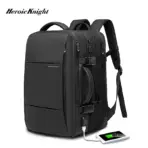 Heroic Knight Travel Backpack Men Business Backpack School Expandable USB Bag Large Capacity 15.6 Laptop Waterproof Backpack Bag - Image 7