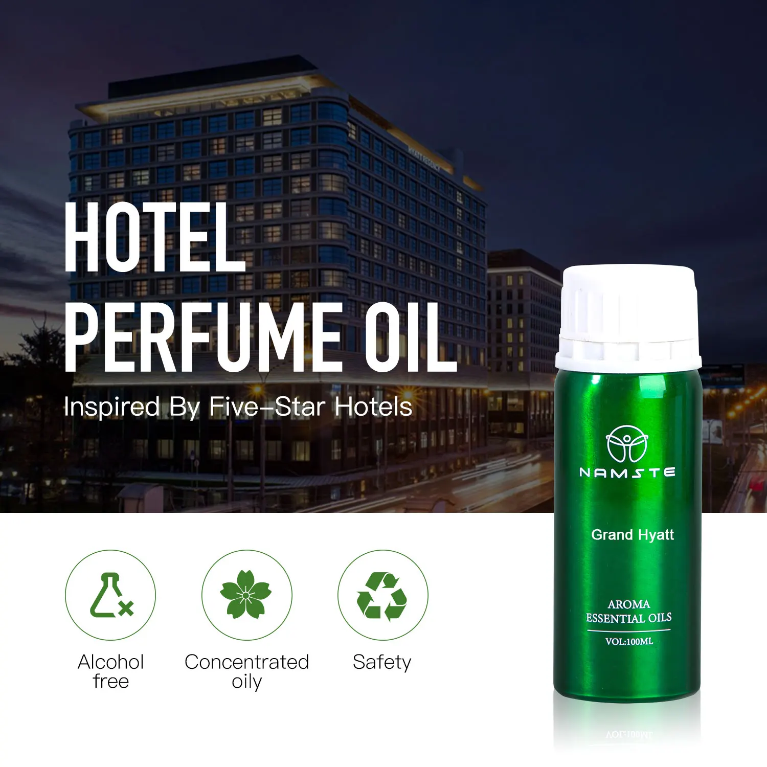 S03ce87d9c59d4641bbf087a91447870d5.webp NAMSTE 100ML Aroma Essential Oil Hotel Series Use In Aroma Diffuser Fragrance Essential Oil Is Suitable For Home Office SPA Club - Image 1