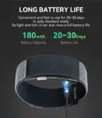Nylon Braided Smart Band Multi‑Wear Sports Health Tracker Magnetic Charging Long Standby - Image 3