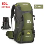 50L Travel Backpack Camping Men Large Hiking Bag Tourist Rucksack Waterproof Outdoor Sports Climbing Mountaineering Bag Luggage - Image 12