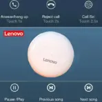 Lenovo HT38 TWS Sport Earphones, Mini Wireless Bluetooth Headset, HiFi Stereo Bass Fast Charging Case Sweatproof Running Earbuds - Image 2