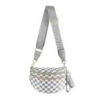 DOYOGI Black and White Checkered Spacious Bum Bag Crossbody Bags for Women Nylon Travel essentials Mommy Bag Diaper Bag  for Mom - Image 30