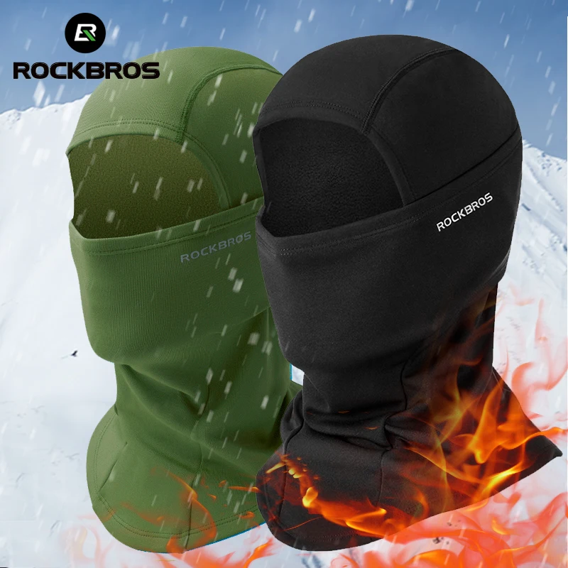 S05da8db700254e3689d149c29954f358A.webp ROCKBROS Winter Face Mask Breathable Ski Cycling Scarf Running Training Balaclava Outdoor Sports Warm Winderproof Bike Equipment - Image 1