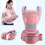 Newborn Ergonomic Baby Carrier Backpack Infant Baby Hipseat Carrier Front Facing Ergonomic Kangaroo Baby Wrap Sling Travel - Image 14