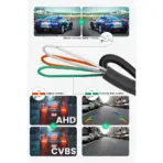 GreenYi AHD 1920x1080P Car Rear View Camera 170° Fisheye Golden Lens Full HD Night Vision Vehicle Reversing Front Cameras G899 - Image 5