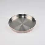 Big Baby Feeding Plate Silicone Stainless Steel Boy Girl Tableware Cute Plain - Image 9