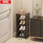 Multiple Layers Shoe Organizer Use At the Door Shoe Rack Organizer Nonwovenfabric Rack Stackable Shelf Adjustable Saving Space - Image 30