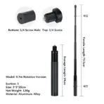 For Insta360 X6 X5 X4 X3 Invisible Selfie Stick Extended Selfie Stick for GoPro 13 12 DJI Action 6 5 4 Camera Aluminum Stand - Image 8