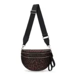 DOYOGI Black and White Checkered Spacious Bum Bag Crossbody Bags for Women Nylon Travel essentials Mommy Bag Diaper Bag  for Mom - Image 17
