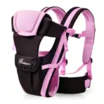 Baby Sling Carrier, 4-in-1 Ergonomic Baby Backpack Carrier, Easily Adjustable Baby Carrier Newborn to Toddler - Image 9
