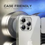 Camera Lens Protector For iPhone 11 12 13 Pro Max Mini 14 15 Pro Max Diamond Metal Protective Glass For iPhone 14 15 Plus Lens - Image 3