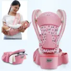 Newborn Ergonomic Baby Carrier Backpack Infant Baby Hipseat Carrier Front Facing Ergonomic Kangaroo Baby Wrap Sling Travel - Image 17