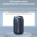 Zealot-S32 Wireless Speaker Outdoor Portable Subwoofer Speaker, Waterproof IPX 6, Dual Pairing,1800mAh Battery - Image 2