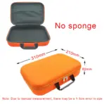 Hard Storage Box DIY Foam Shockproof Customized Travel Bag Zipper Box Case Camera Collection Bag For Outdoor Tool Accessories - Image 5
