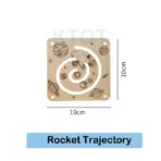 NEW Busy Board Montessori Early Educational Toys Cognitive Training Infant Skills Learning Wooden Game Busyboard DIY Accessories - Image 26