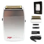 11000 RPM POP Barbers P620 Professional Electric Men's Beard Trimmer Double Foil Shaver Electric Shaver USB Hair Cutting Machine - Image 22