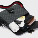 Fashionable Jacquard Pattern Men's Crossbody Bag High-End Casual Shoulder Bag for Commuting Business Waterproof Daily Sling Bag - Image 6