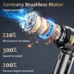 CENRR 998000PA Car Vacuum Cleaner Powerful Portable HandHeld Vacuum Cleaner For Car Wireless Cleaner Robot Car Accessories - Image 3