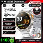 2026 New T-Rex3 Pro 1100mAh Battery Smart Watch GPS path 5ATM Waterproof Sports Run tracker Outdoors Compass Military Smartwatch - Image 12