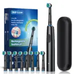 Electric Toothbrush Rotary Cleaning Teeth Brush Waterproof Electronic Tooth Brush With Timer Rechargeable Toothbrush with 8 Head - Image 10